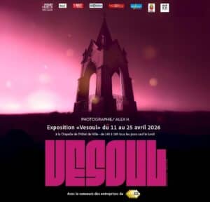 la motte de vesoul sur fond rose